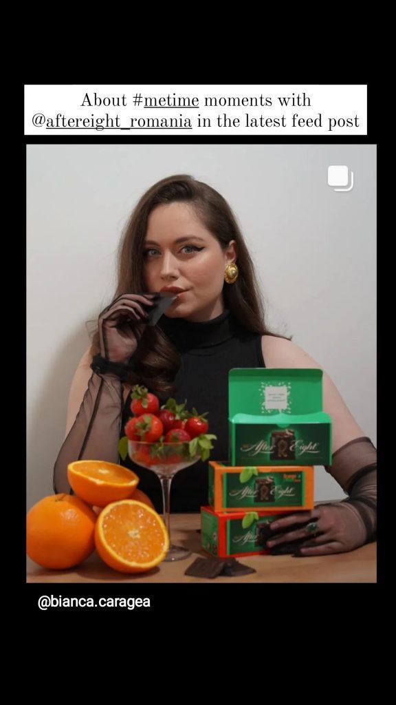 After Eight creator content