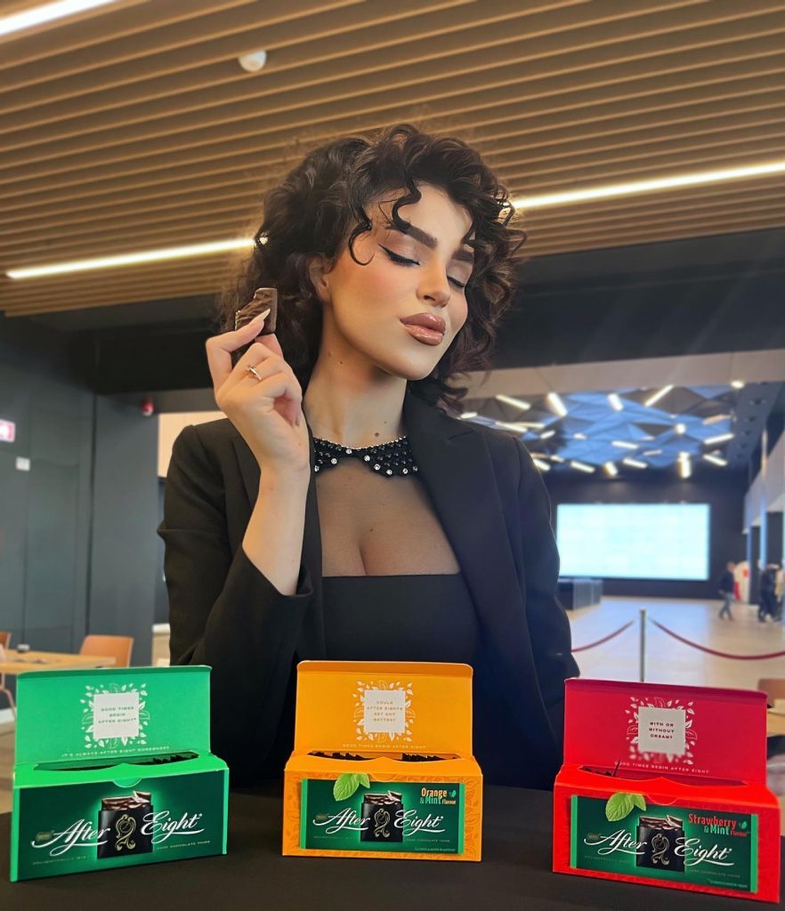 After Eight creator content