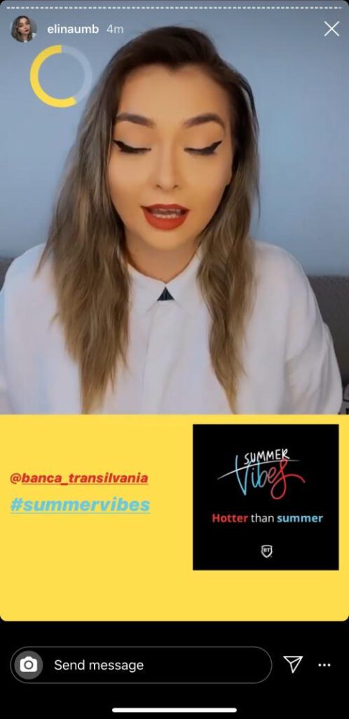 Banca Transilvania creator content