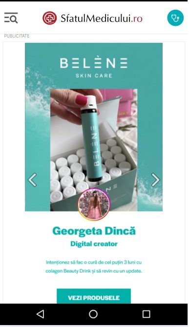 Belene Collagen creator content