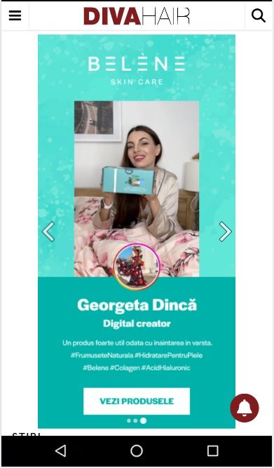 Belene Collagen creator content