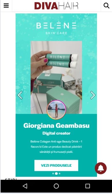 Belene Collagen creator content
