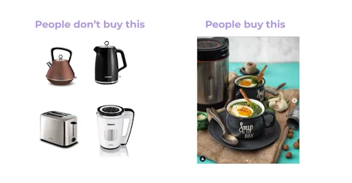 People buy a story