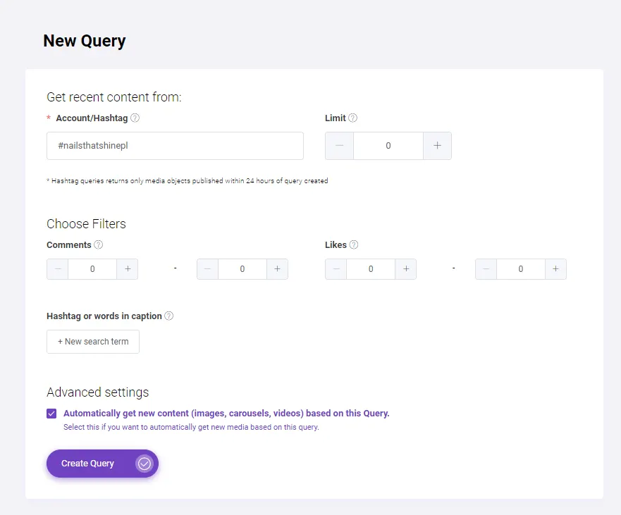 ProductLead new Query