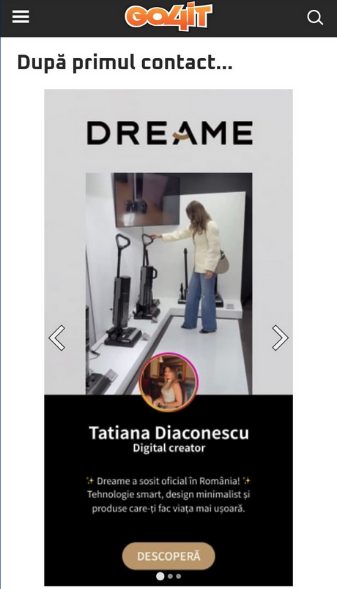 Dreame creator content