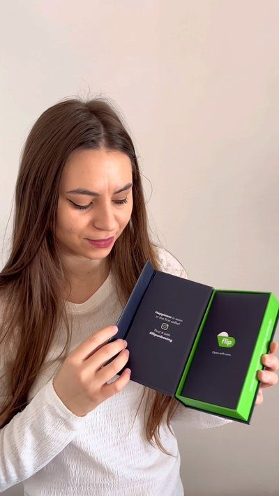 Flip creator content