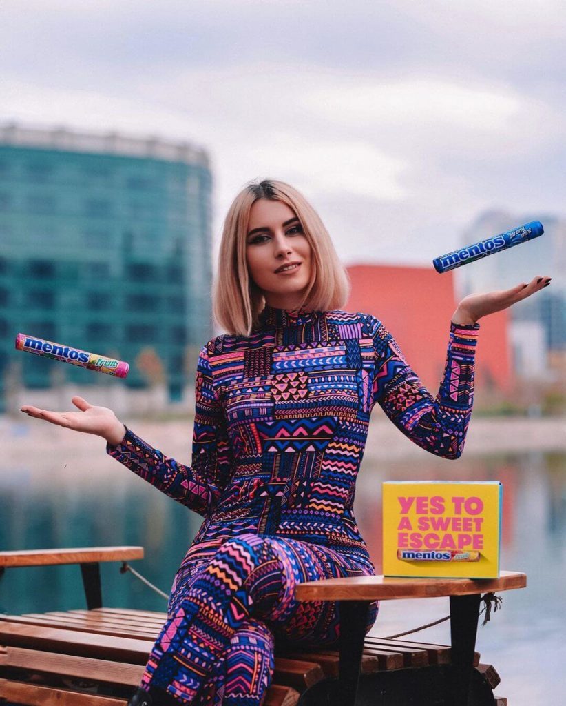 Mentos creator content