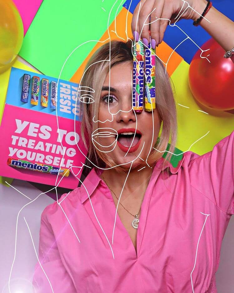 Mentos creator content
