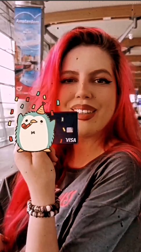 Visa creator content